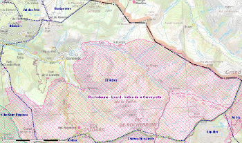 Zone  Natura 2000 Cervières